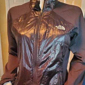 Northface black wind breaker